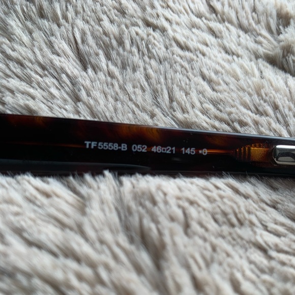 TOM FORD BLUE BLOCK SOFT RECTANGLE FRAMES - Picture 4 of 8